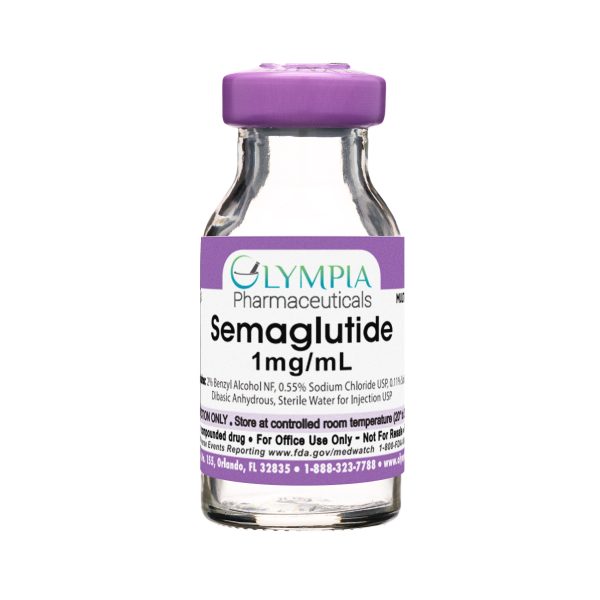 Compounded Semaglutide 1mg Bottle