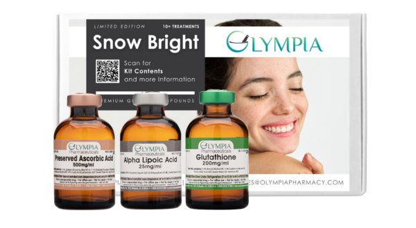 Snow Bright IV Kit with Vials